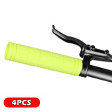 Maxbell 4Pcs Bike Handlebar Grips Anti Slip for Road Bikes Kids Folding Bicycles Yellow