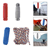 Maxbell 1.3cmx4.6M Boat Dock Line Rope Sturdy for Yachts Pontoons Fits 35-45ft Boats Red