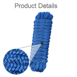 Maxbell 1.3cmx4.6M Boat Dock Line Rope Sturdy for Yachts Pontoons Fits 35-45ft Boats Blue