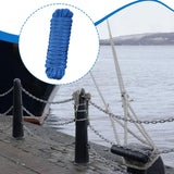 Maxbell 1.3cmx4.6M Boat Dock Line Rope Sturdy for Yachts Pontoons Fits 35-45ft Boats Blue