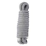 Maxbell 1.3cmx4.6M Boat Dock Line Rope Sturdy for Yachts Pontoons Fits 35-45ft Boats White Black