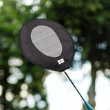 Maxbell Badminton Racket Training Cover Racket Head Cover for Beginners Sewing Beach Black