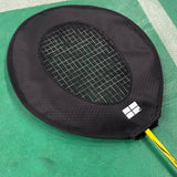 Maxbell Badminton Racket Training Cover Racket Head Cover for Beginners Sewing Beach Black