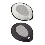 Maxbell Badminton Racket Training Cover Racket Head Cover for Beginners Sewing Beach Black