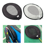 Maxbell Badminton Racket Training Cover Racket Head Cover for Beginners Sewing Beach Black