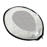 Maxbell Badminton Racket Training Cover Racket Head Cover for Beginners Sewing Beach White