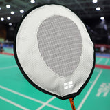 Maxbell Badminton Racket Training Cover Racket Head Cover for Beginners Sewing Beach White