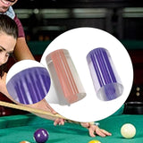 Maxbell DIY Billiard Cue Stick Ferrule Decoration Repair Part Pool Stick Replacement Pink