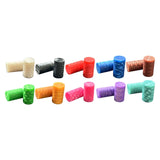 Maxbell 2Pcs Billiard Cue Stick Ferrule Portable Repair Accessories Replacement Part white