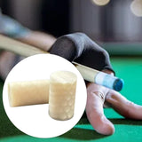 Maxbell 2Pcs Billiard Cue Stick Ferrule Portable Repair Accessories Replacement Part white