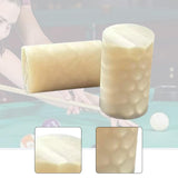 Maxbell 2Pcs Billiard Cue Stick Ferrule Portable Repair Accessories Replacement Part white