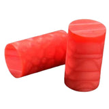 Maxbell 2Pcs Billiard Cue Stick Ferrule Portable Repair Accessories Replacement Part red