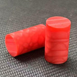 Maxbell 2Pcs Billiard Cue Stick Ferrule Portable Repair Accessories Replacement Part red