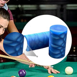 Maxbell 2Pcs Billiard Cue Stick Ferrule Portable Repair Accessories Replacement Part blue