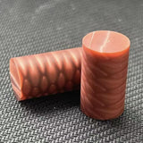 Maxbell 2Pcs Billiard Cue Stick Ferrule Portable Repair Accessories Replacement Part brown