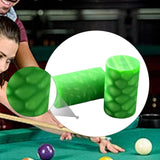 Maxbell 2Pcs Billiard Cue Stick Ferrule Portable Repair Accessories Replacement Part green