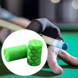 Maxbell 2Pcs Billiard Cue Stick Ferrule Portable Repair Accessories Replacement Part green