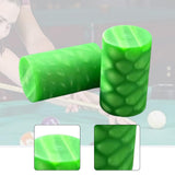 Maxbell 2Pcs Billiard Cue Stick Ferrule Portable Repair Accessories Replacement Part green