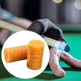 Maxbell 2Pcs Billiard Cue Stick Ferrule Portable Repair Accessories Replacement Part yellow