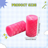 Maxbell 2Pcs Billiard Cue Stick Ferrule Portable Repair Accessories Replacement Part pink
