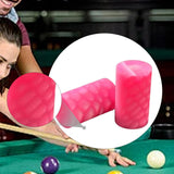 Maxbell 2Pcs Billiard Cue Stick Ferrule Portable Repair Accessories Replacement Part pink