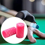 Maxbell 2Pcs Billiard Cue Stick Ferrule Portable Repair Accessories Replacement Part pink