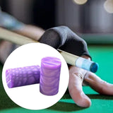 Maxbell 2Pcs Billiard Cue Stick Ferrule Portable Repair Accessories Replacement Part purple