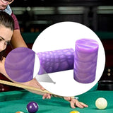 Maxbell 2Pcs Billiard Cue Stick Ferrule Portable Repair Accessories Replacement Part purple