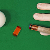 Maxbell DIY Billiard Cue Stick Ferrule 15mm Diameter Replace Parts Pool Cue Ferrule