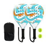 Maxbell 2 Pieces Outdoor Paddle Tennis Racquets for Children Adults Beginners Sports