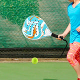 Maxbell 2 Pieces Outdoor Paddle Tennis Racquets for Children Adults Beginners Sports