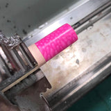 Maxbell Billiard Cue Stick Ferrule Professional Snooker Pool Repair Accessories 25cm pink