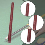 Maxbell Billiard Cue Stick Ferrule Professional Snooker Pool Repair Accessories 25cm brown