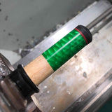Maxbell Billiard Cue Stick Ferrule Professional Snooker Pool Repair Accessories 25cm Green