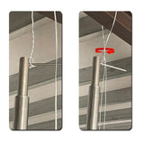 Maxbell Ceiling Iron Wire Installation Tool Parts Compact Ceiling Wire Wrapping Tool