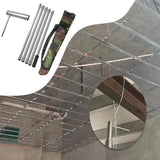 Maxbell Ceiling Iron Wire Installation Tool Parts Compact Ceiling Wire Wrapping Tool