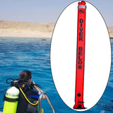 Maxbell Surface Marker Buoy for Underwater Gear Equipment Snorkeling Inflatable Tube