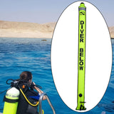 Maxbell Surface Marker Buoy for Underwater Gear Equipment Snorkeling Inflatable Tube