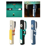 Maxbell Pool Cues Case 5 Holes Equipment Pouch Lightweight Billiard Pole Storage Bag Yellow