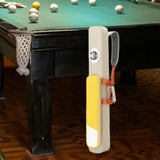 Maxbell Pool Cues Case 5 Holes Equipment Pouch Lightweight Billiard Pole Storage Bag Yellow