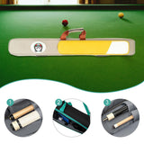 Maxbell Pool Cues Case 5 Holes Equipment Pouch Lightweight Billiard Pole Storage Bag Yellow