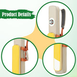 Maxbell Pool Cues Case 5 Holes Equipment Pouch Lightweight Billiard Pole Storage Bag Yellow