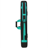 Maxbell Pool Cues Case 5 Holes Equipment Pouch Lightweight Billiard Pole Storage Bag Green