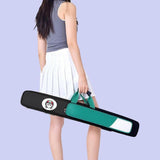 Maxbell Pool Cues Case 5 Holes Equipment Pouch Lightweight Billiard Pole Storage Bag Green