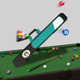 Maxbell Pool Cues Case 5 Holes Equipment Pouch Lightweight Billiard Pole Storage Bag Green