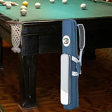 Maxbell Pool Cues Case 5 Holes Equipment Pouch Lightweight Billiard Pole Storage Bag Blue
