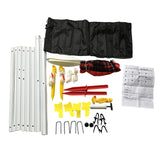 Maxbell Volleyball Training Net Portable Training Equipment for Outdoor Spiking Solo