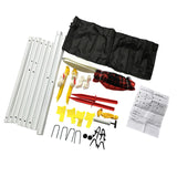 Maxbell Volleyball Training Net Portable Training Equipment for Outdoor Spiking Solo