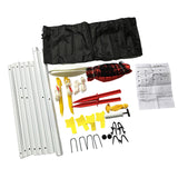 Maxbell Volleyball Training Net Portable Training Equipment for Outdoor Spiking Solo