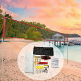 Maxbell Volleyball Training Net Portable Training Equipment for Outdoor Spiking Solo